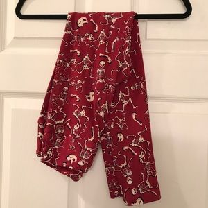 NWOT - Skeleton Leggings - OS - LuLaRoe